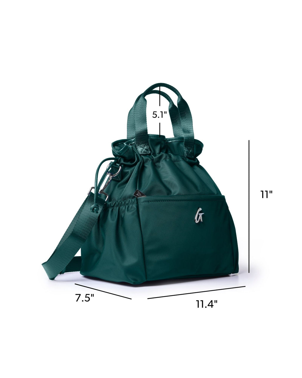 NYLON LUNCH BAG - GREEN