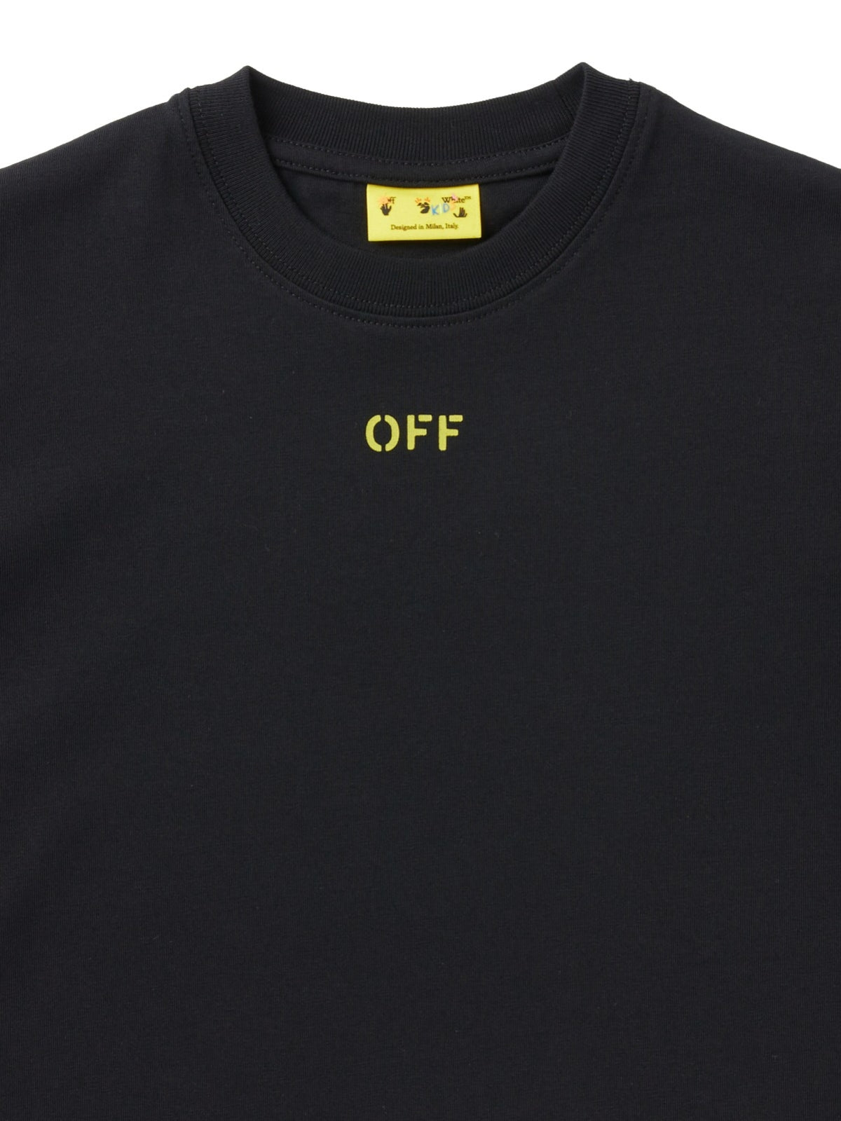 OFF WHITE Arrow Stitched Tee S/s Kids Apparel