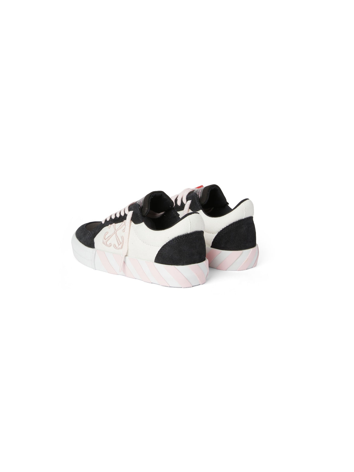 OFF WHITE Low Vulcanized Canvas Kids Sneakers