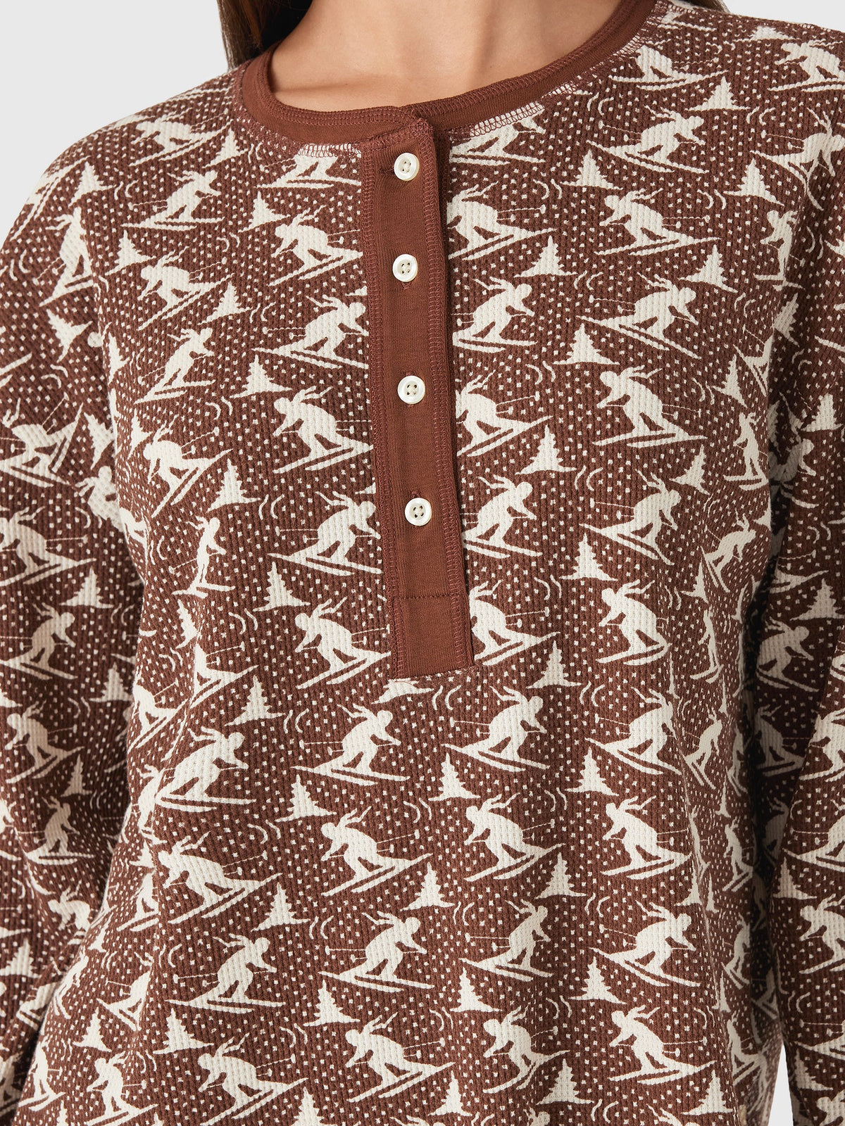 The Great Outdoors Women's The Slope Henley