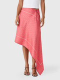 Otzio Women's Asymmetrical Scarf Skirt