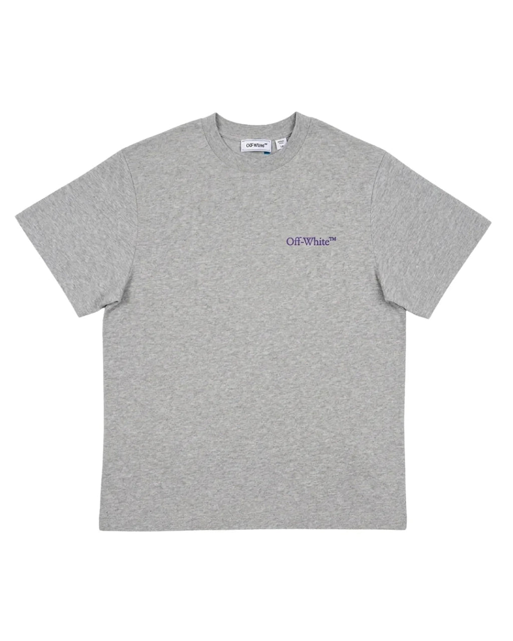 Off-White Multi Color Arrow Tee Heather Grey