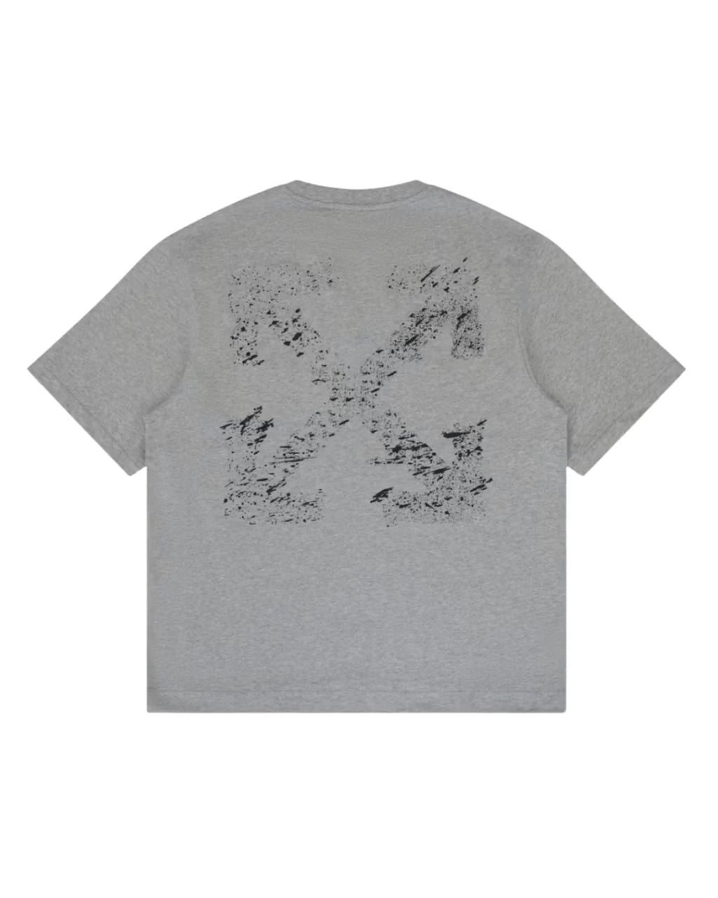 Off-White Outline Arrow Tee Heather Grey