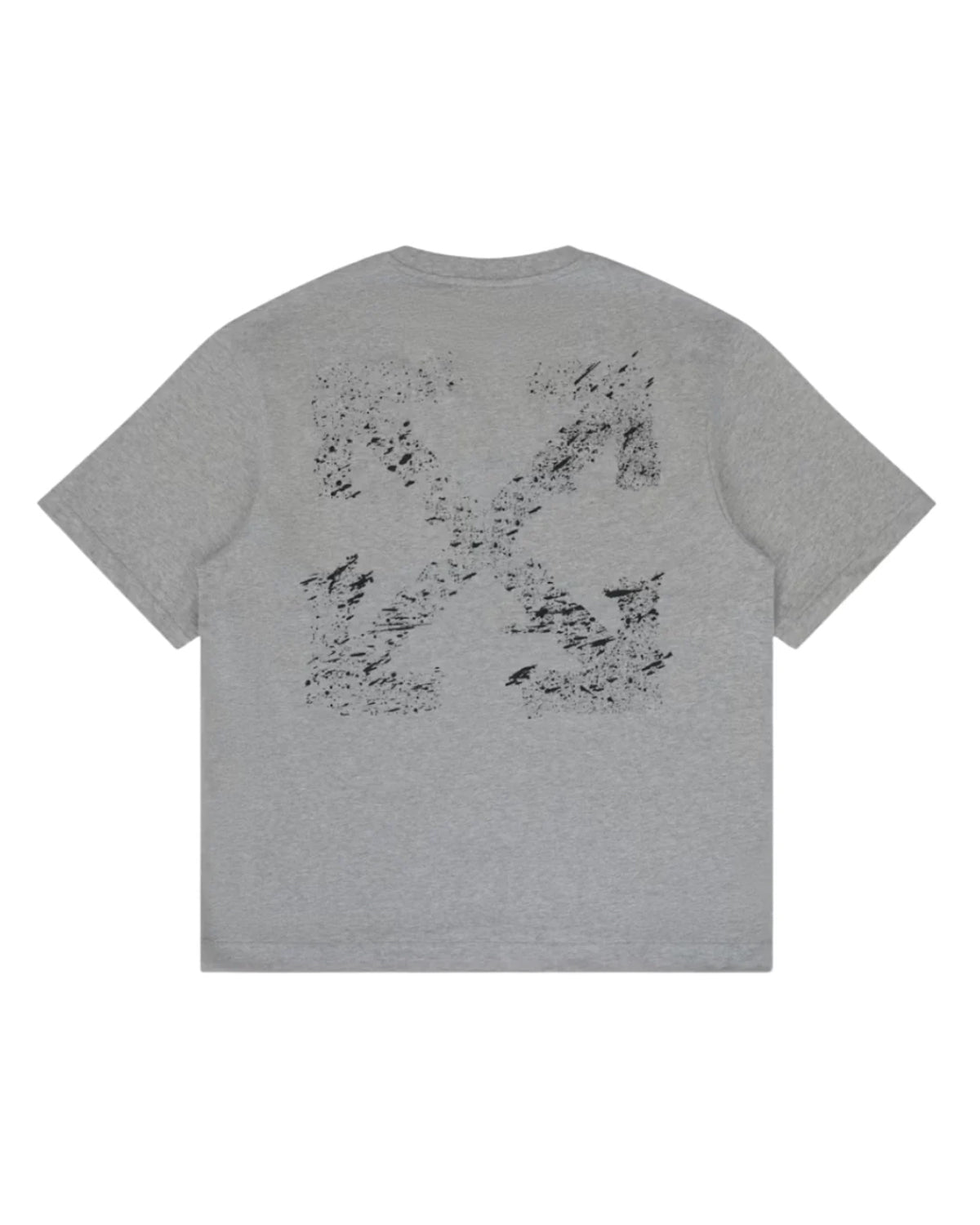 Off-White Outline Arrow Tee Heather Grey