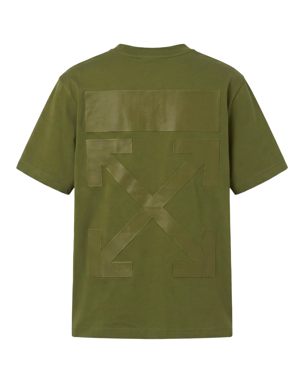 Off-White Patch Arrow Tee Moss Green