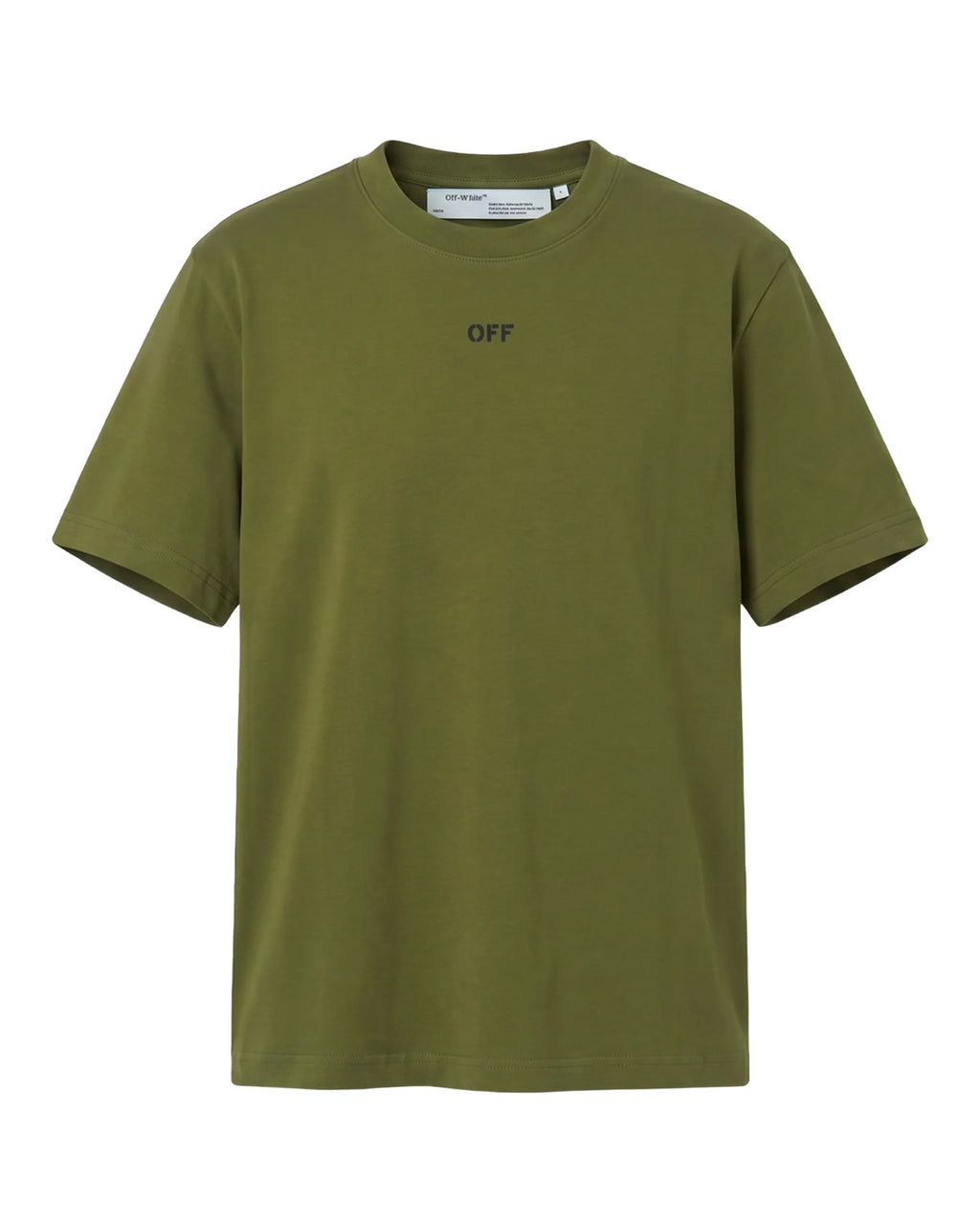 Off-White Patch Arrow Tee Moss Green