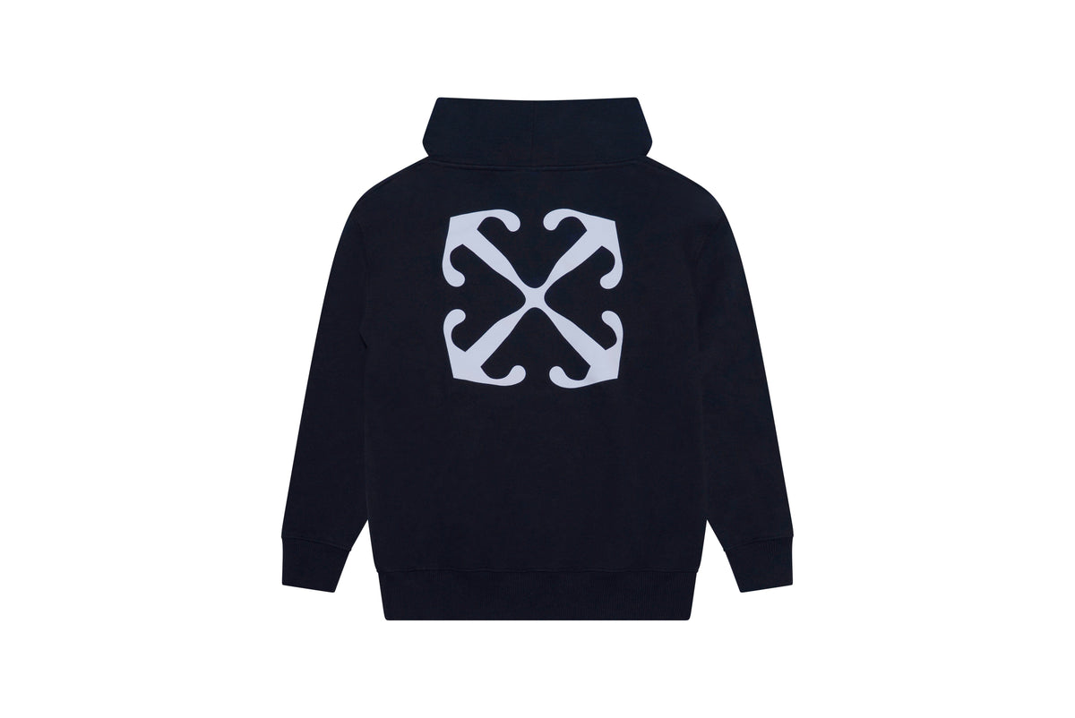 OFFWHITE Stamp Plain Hoodie Kids Apparel