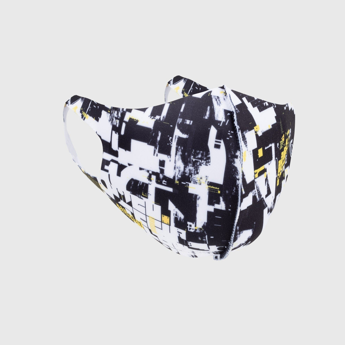 OFFICIAL HIGHTECH LOWLIFE SUMIBLAST FACE MASK BLACK WHITE