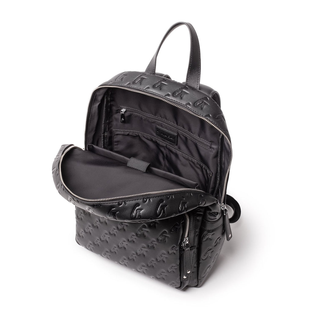 MONOGRAM UNISEX BACKPACK - BLACK
