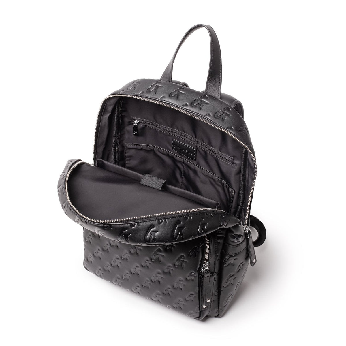MONOGRAM UNISEX BACKPACK - BLACK