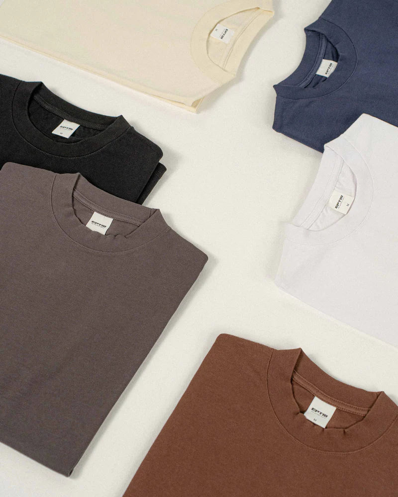 EPTM PERFECT BOXY TEE 'CHARCOAL'
