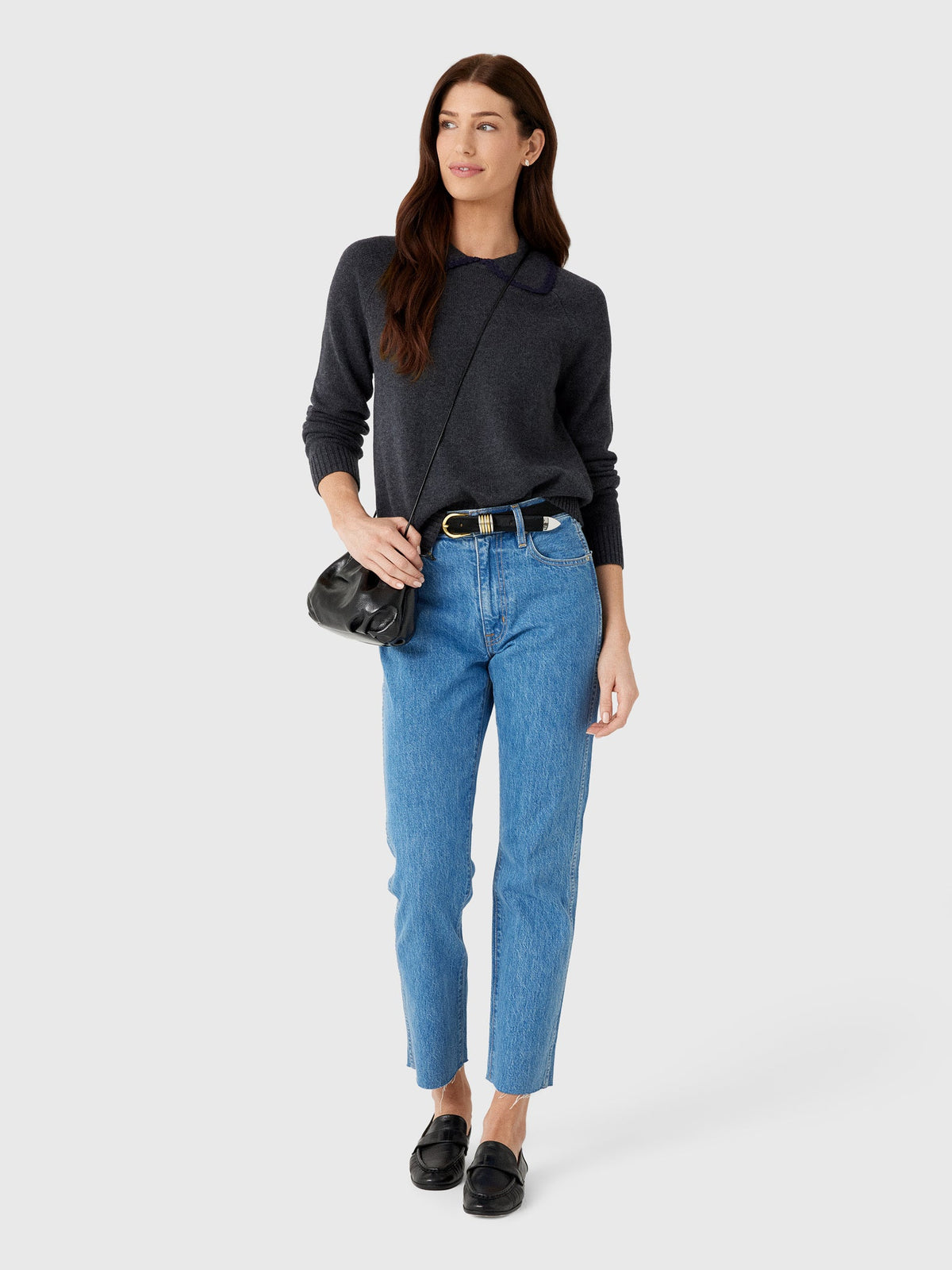 Love Note Women's Peter Pan Collar Sweater