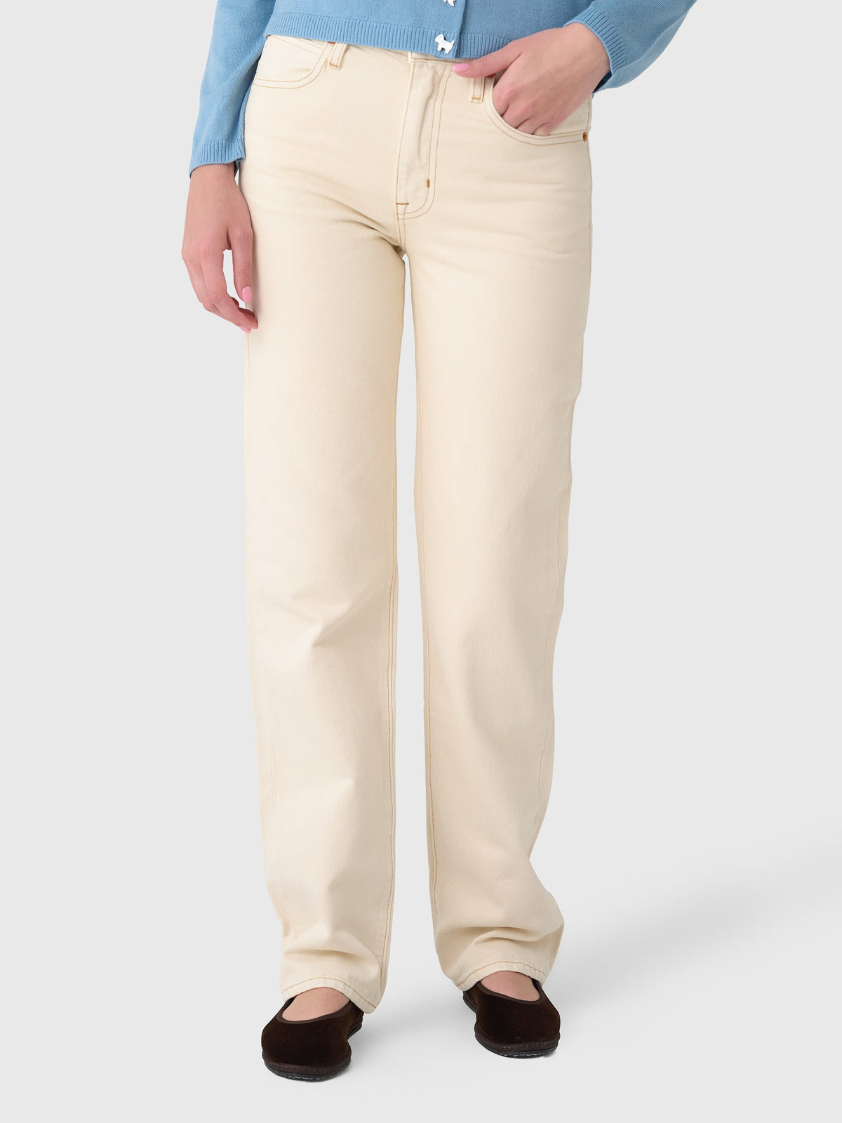 SLVRLAKE Women's Phoenix Relaxed Straight Jean