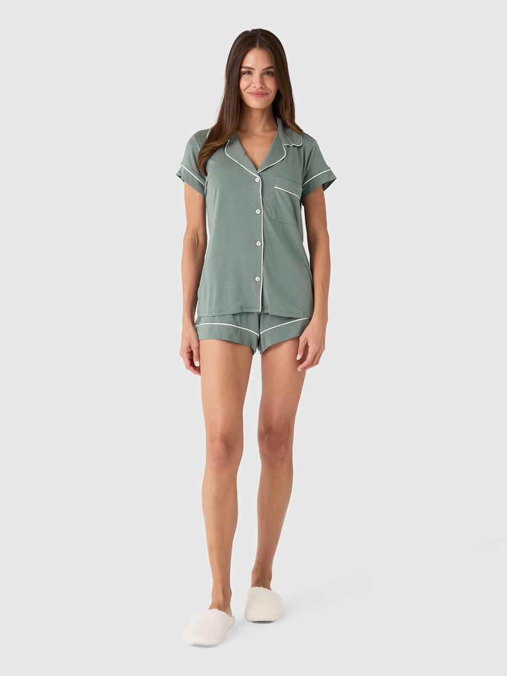 Eberjey Women's Gisele Shortie Pajama Set