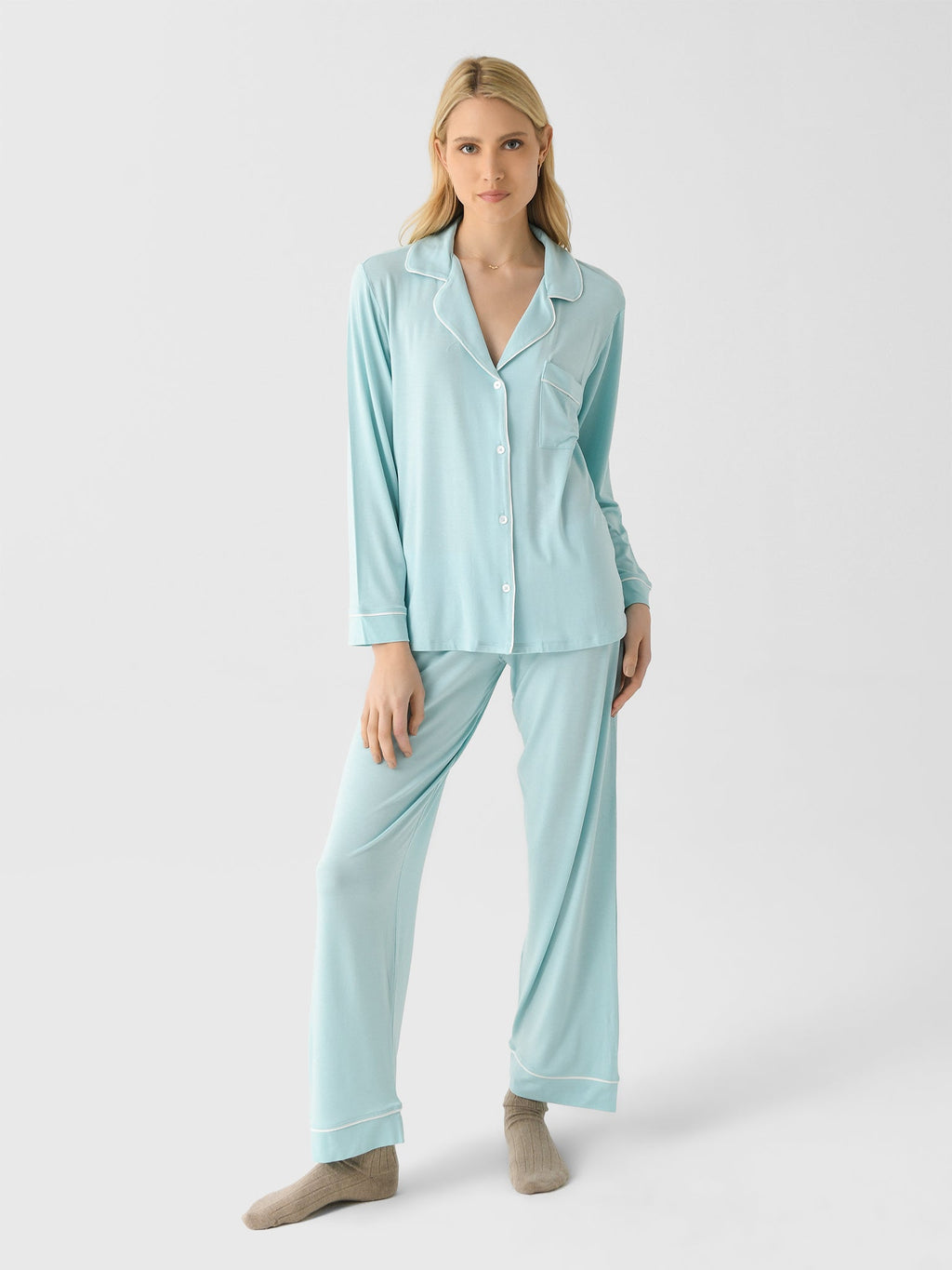 Eberjey Women's Gisele Long Pajama Set