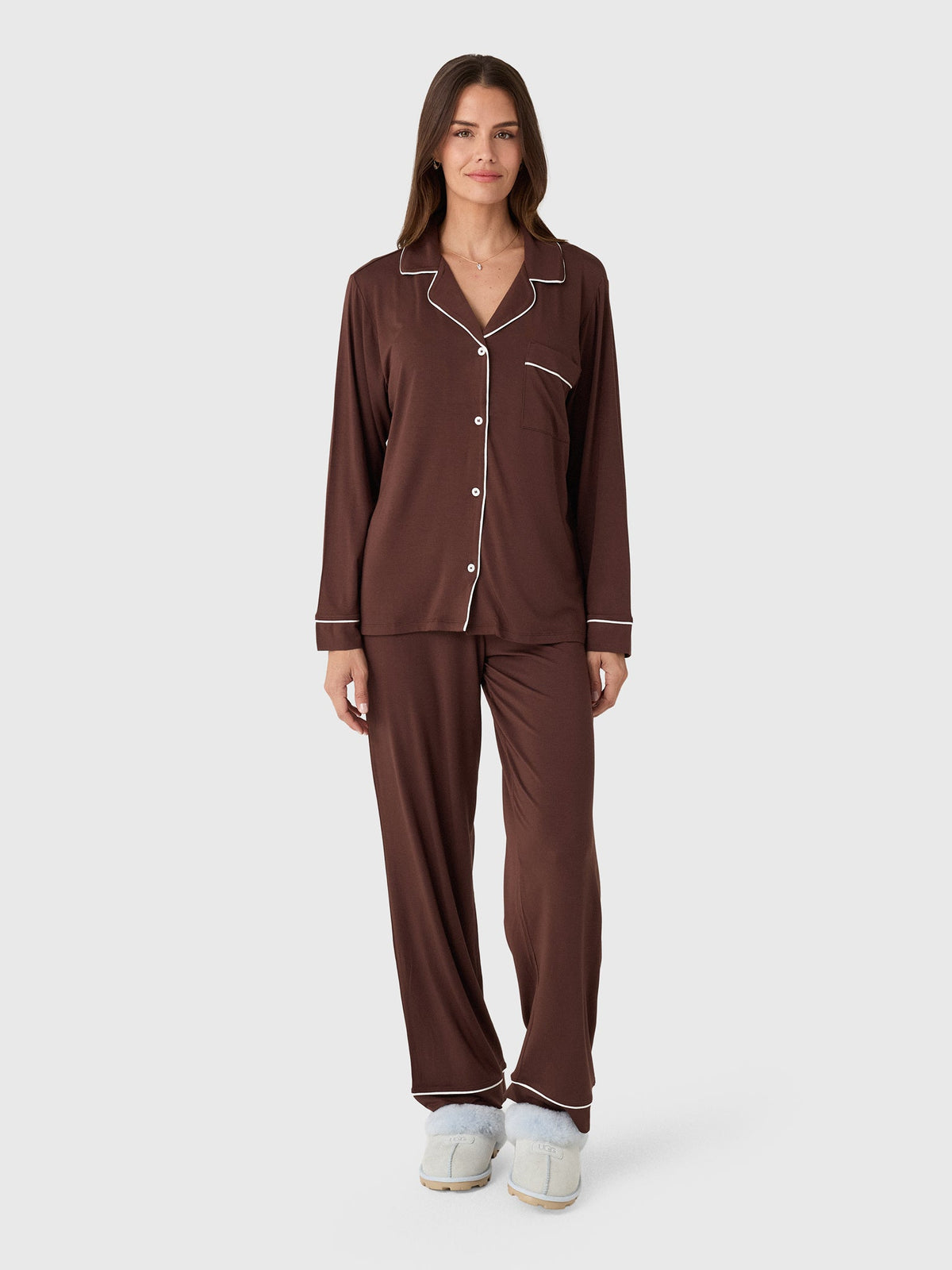 Eberjey Women's Gisele Long Pajama Set
