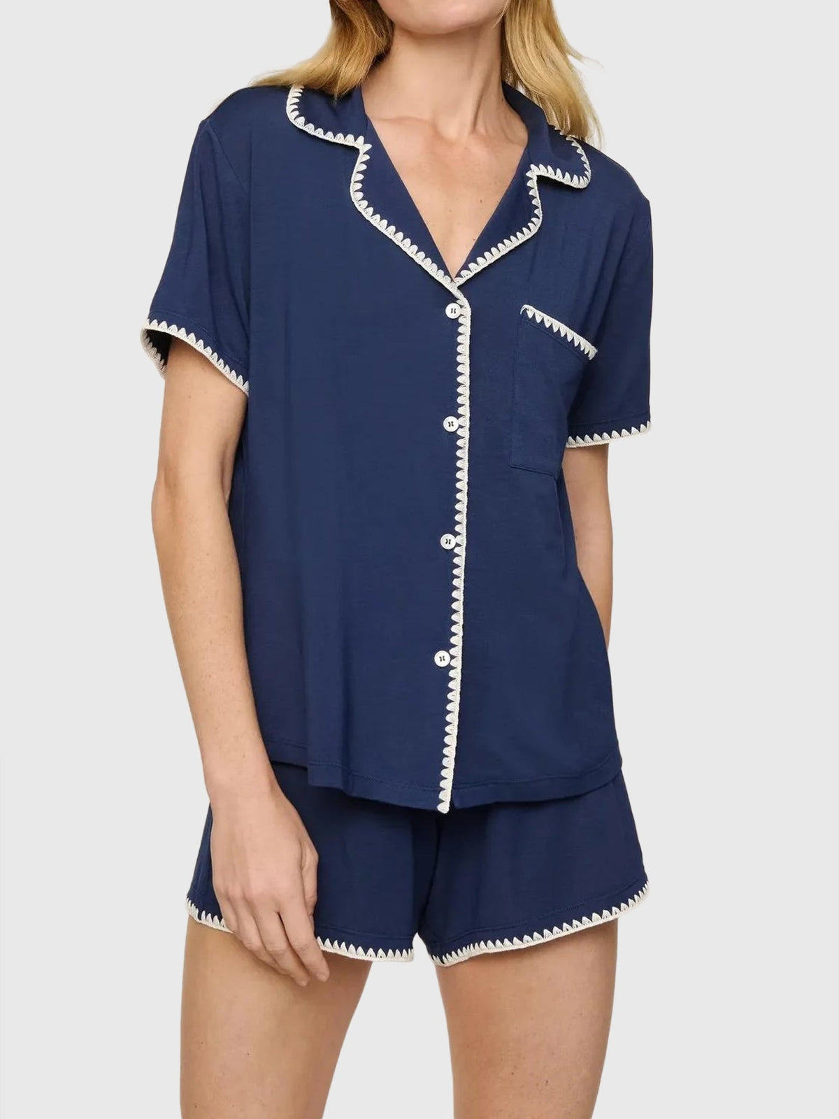 Eberjey Women's Frida Relaxed Short Pajama Set