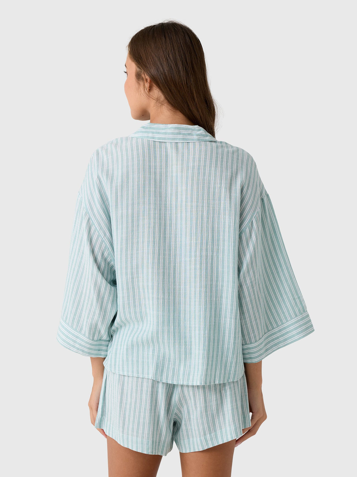 Eberjey Women's Nautico Relaxed Short Pajama Set