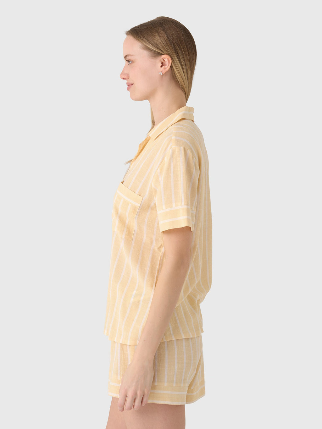 Eberjey Women's Nautico Shortie Short Pajama Set