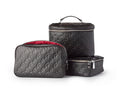 MONOGRAM TOILETRY SET - BLACK PINK