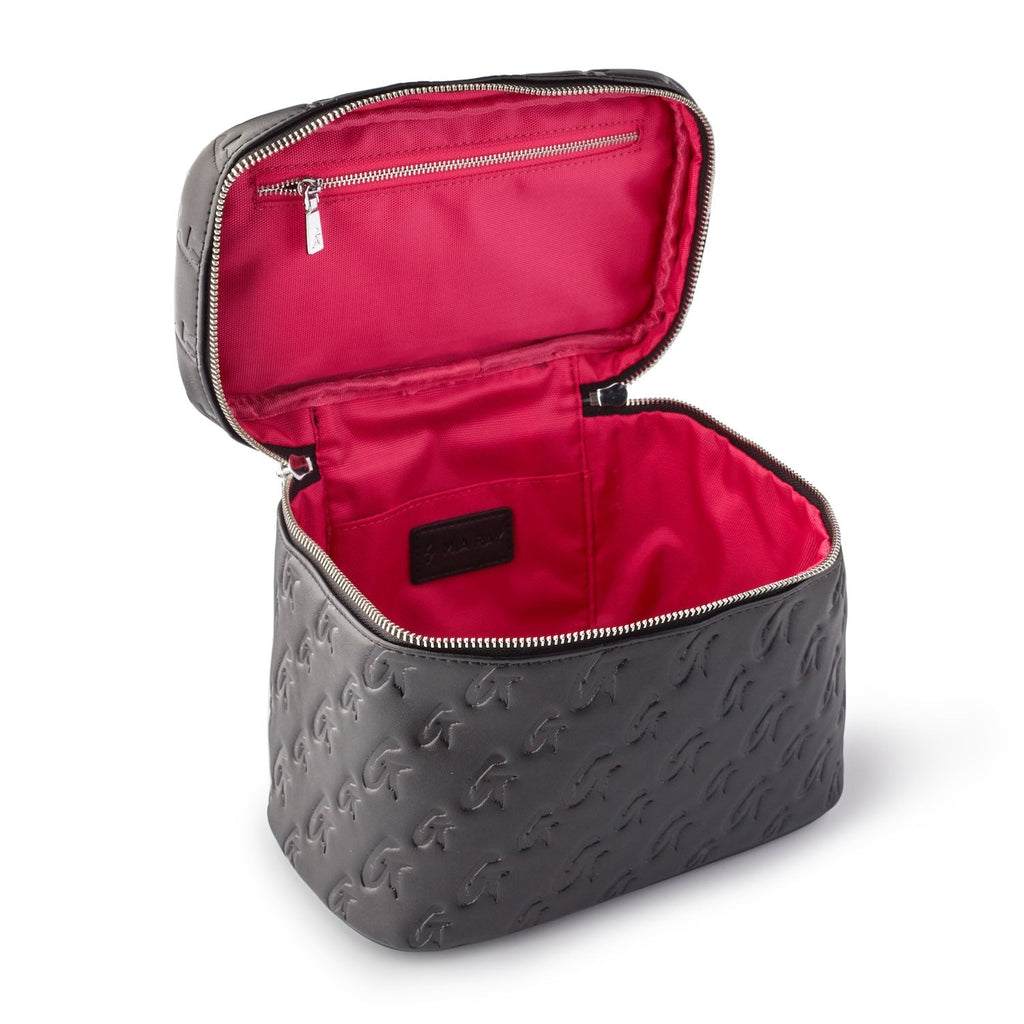 MONOGRAM TOILETRY SET - BLACK PINK