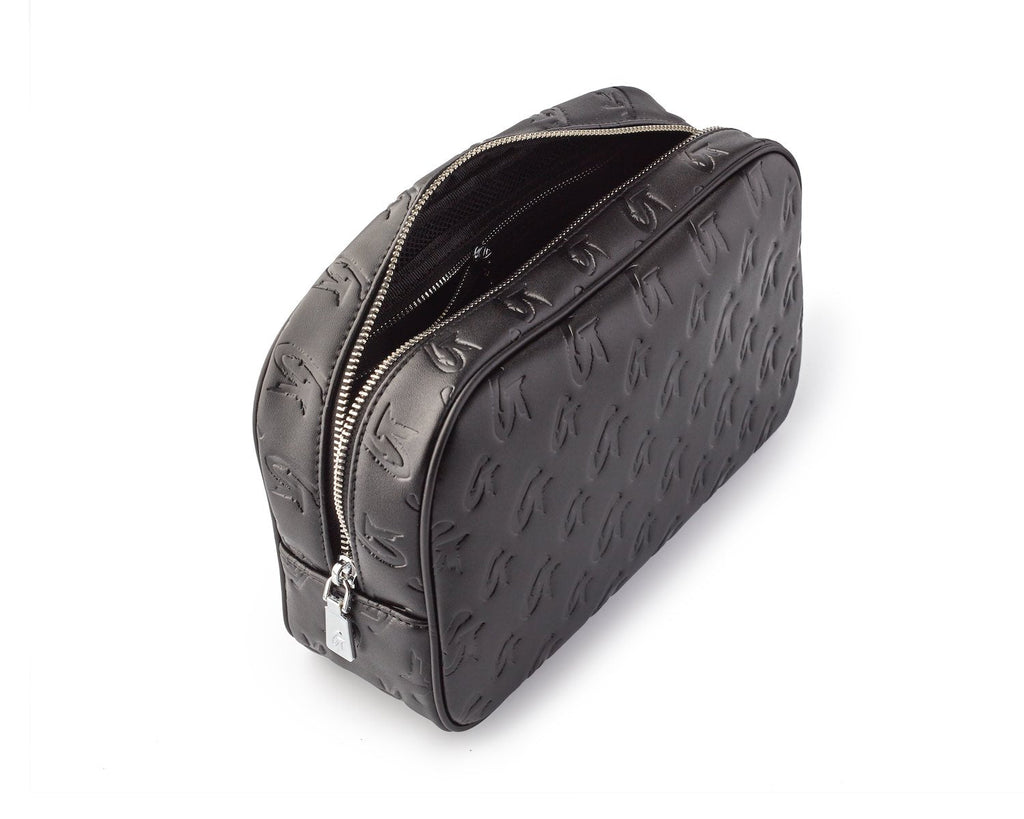 MONOGRAM TOILETRY SET - BLACK BLACK