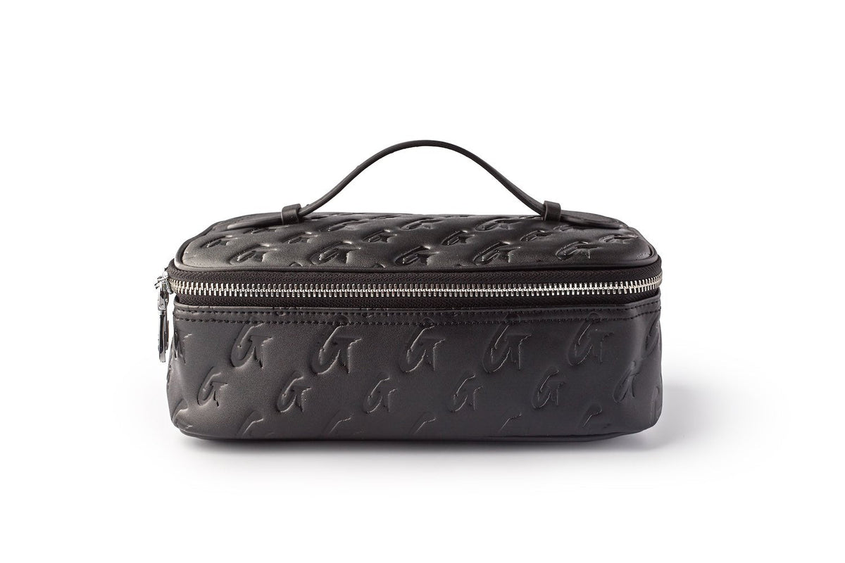 MONOGRAM TOILETRY SET - BLACK PINK