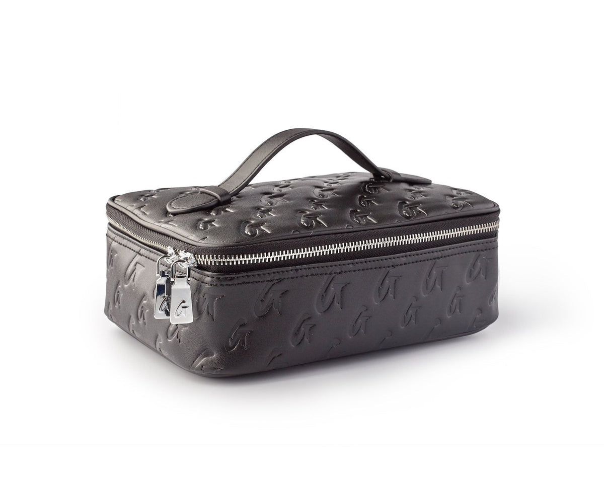MONOGRAM TOILETRY SET - BLACK BLACK