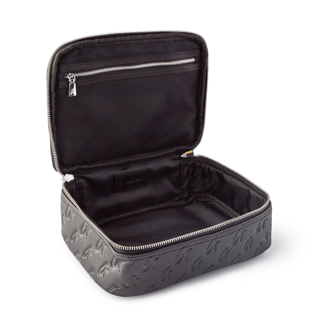 MONOGRAM TOILETRY SET - BLACK BLACK