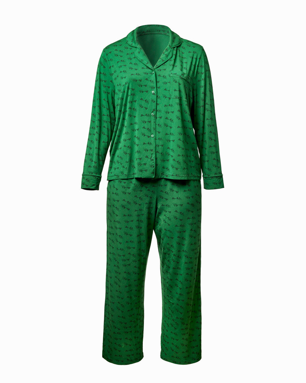 SIGNATURE PAJAMAS STANDARD - GREEN