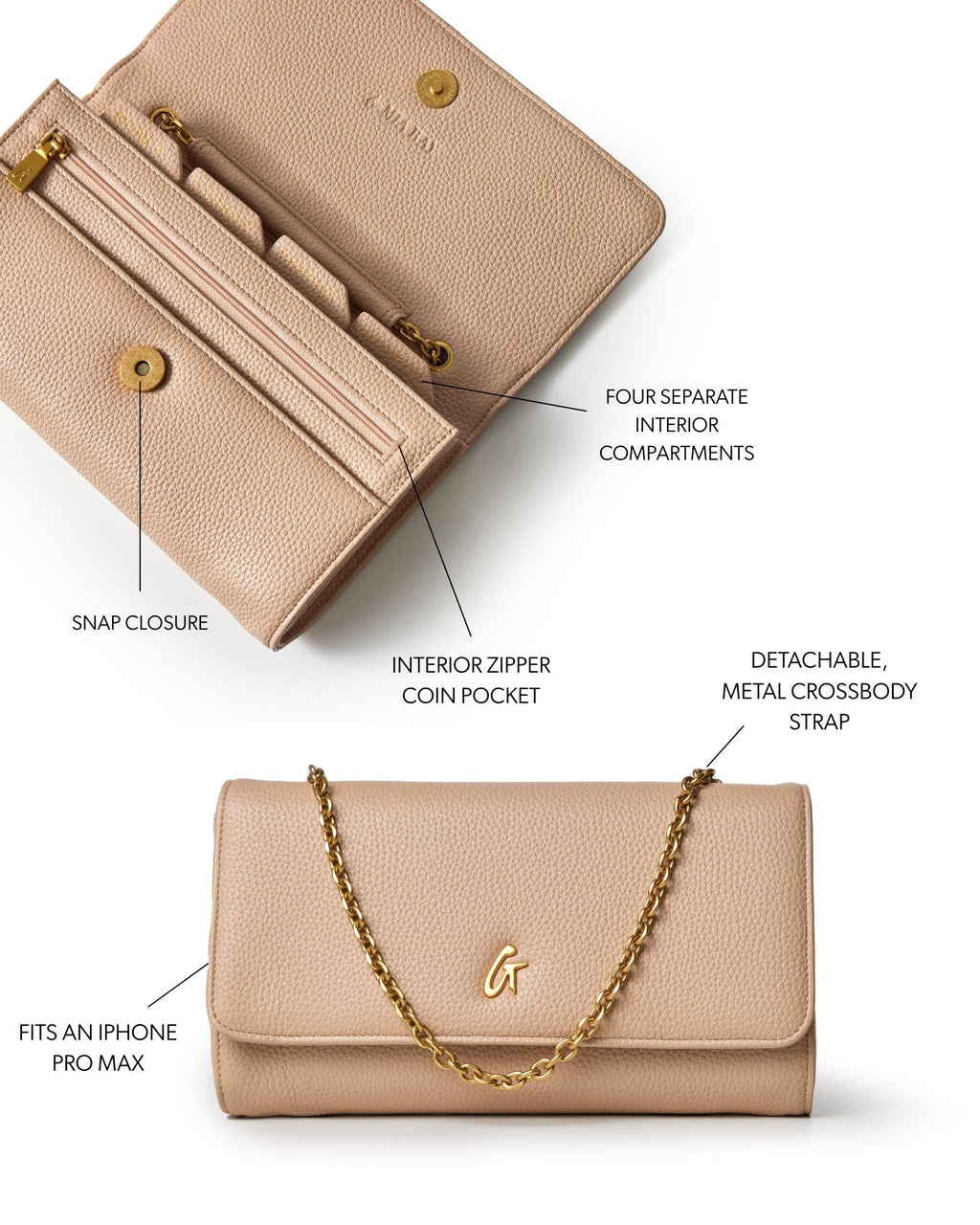 PEBBLE TRAVEL WOC - NUDE