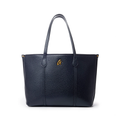 PEBBLE SLEEK TOTE - BLACK