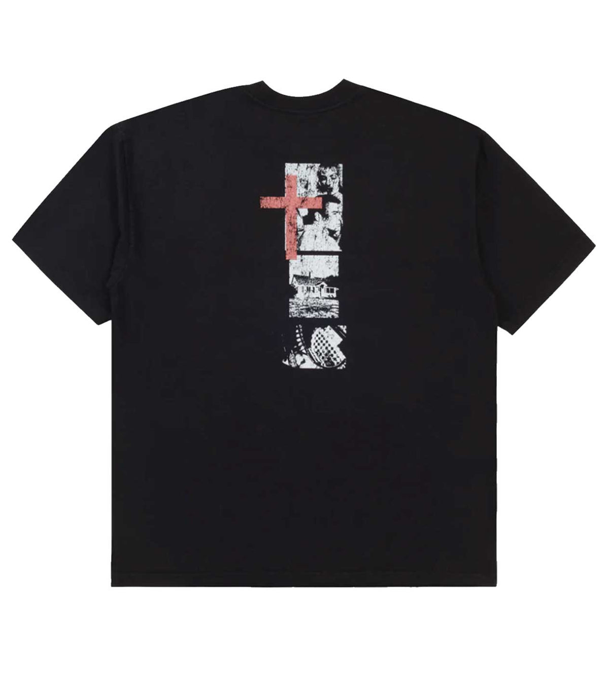 Pieces Inhumane Tee Vintage Black