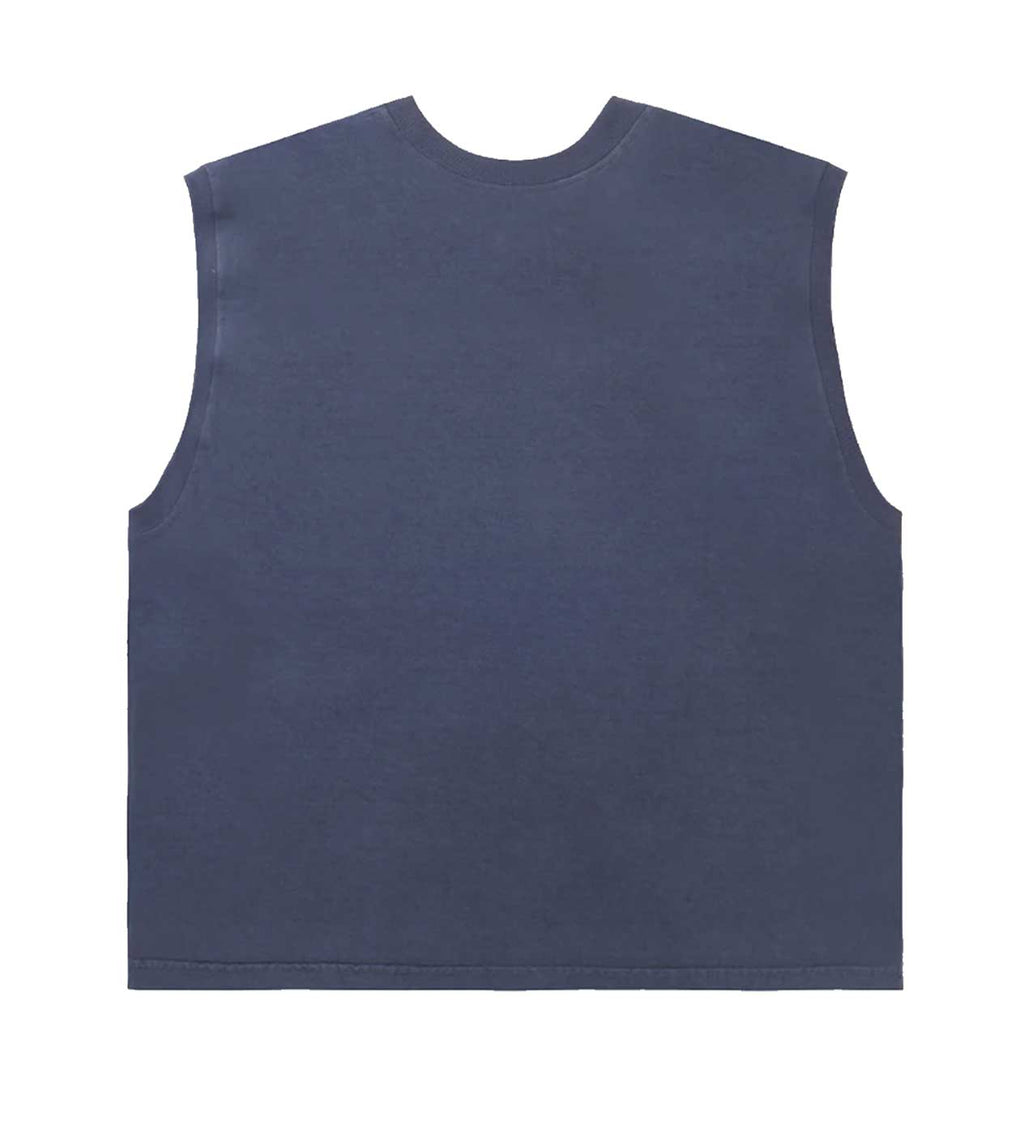 Pieces Mascot Sleeveless Tee Vintage Navy