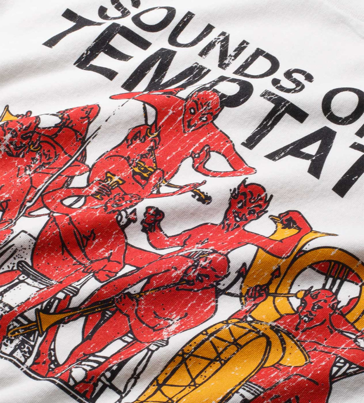 Pieces Temptations Tee Off White