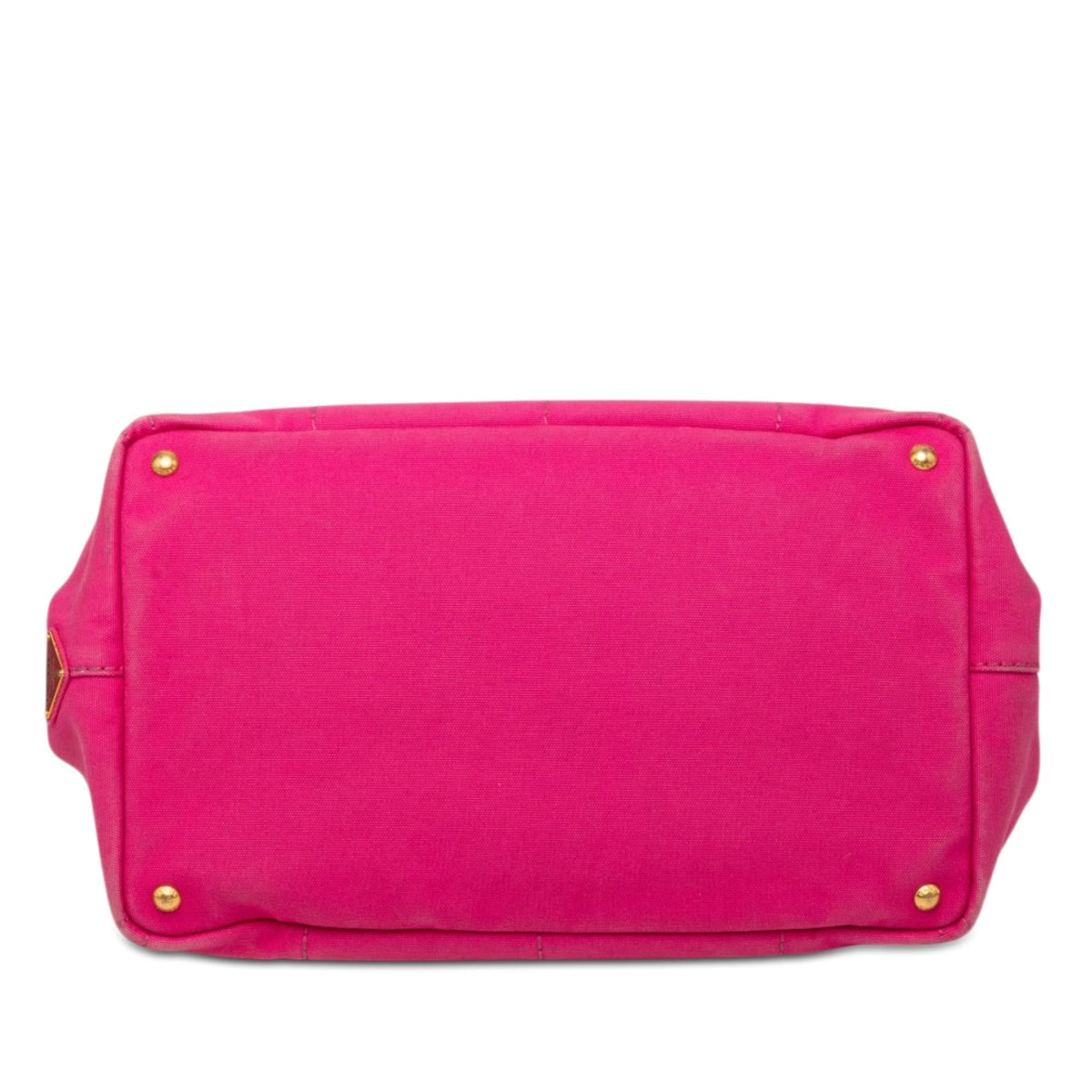 Prada Canvas Canapa Logo Tote Bag - Pink
