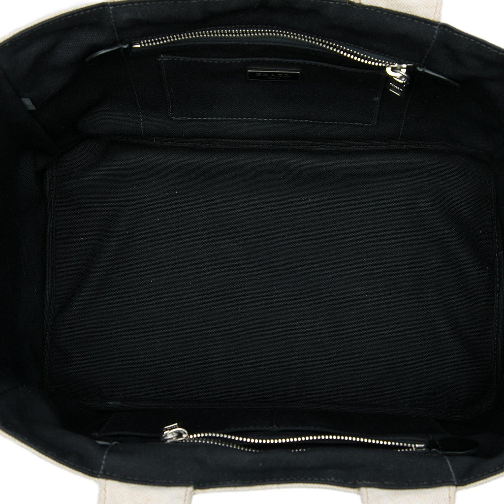 Prada Canvas Canapa Mistolino Tote Bag - Brown