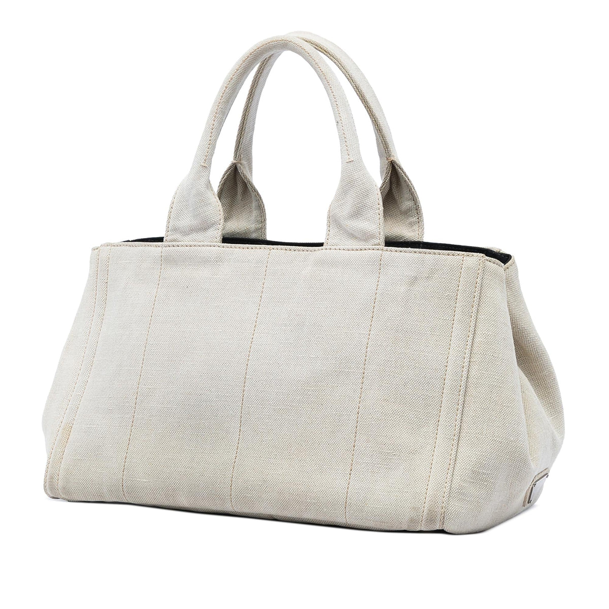 Prada Canvas Canapa Mistolino Tote Bag - Brown