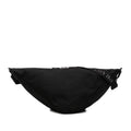 Prada Canvas Canapa Triangle Logo Shoulder Bag - Black