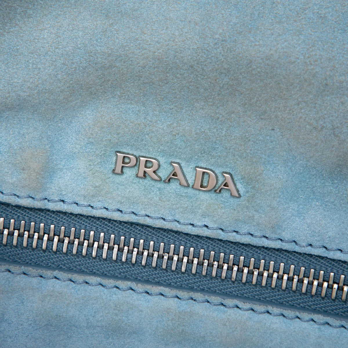 Prada Glace Calfskin Studded Etiquette Flap Satchel - White