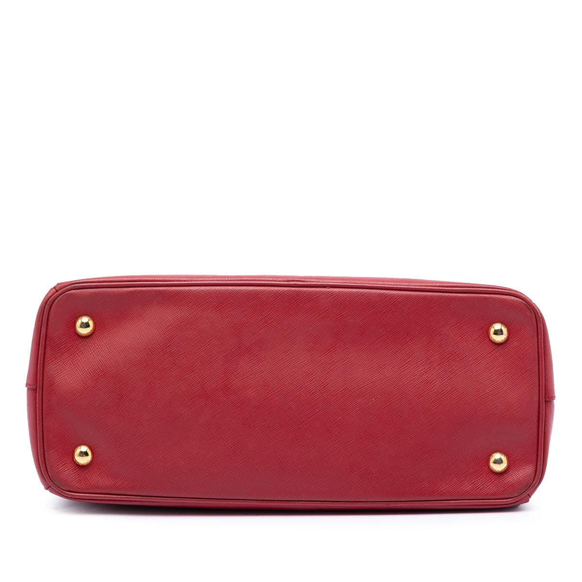 Prada Medium Saffiano Lux Galleria Satchel - Red