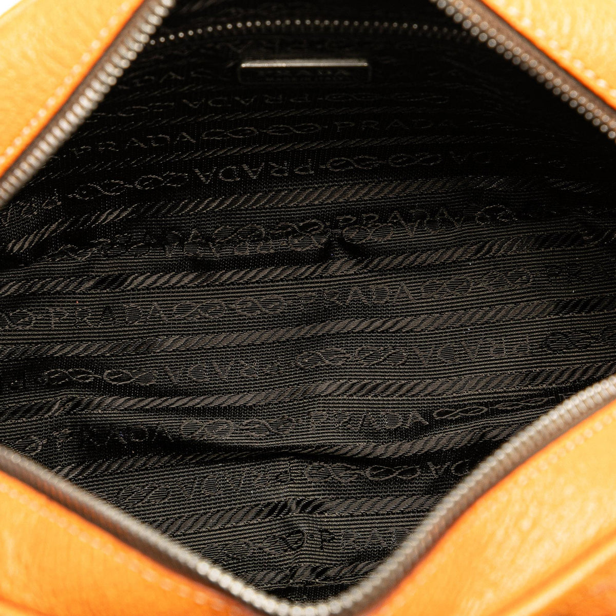 Prada Mini Cinghiale Satchel - Orange