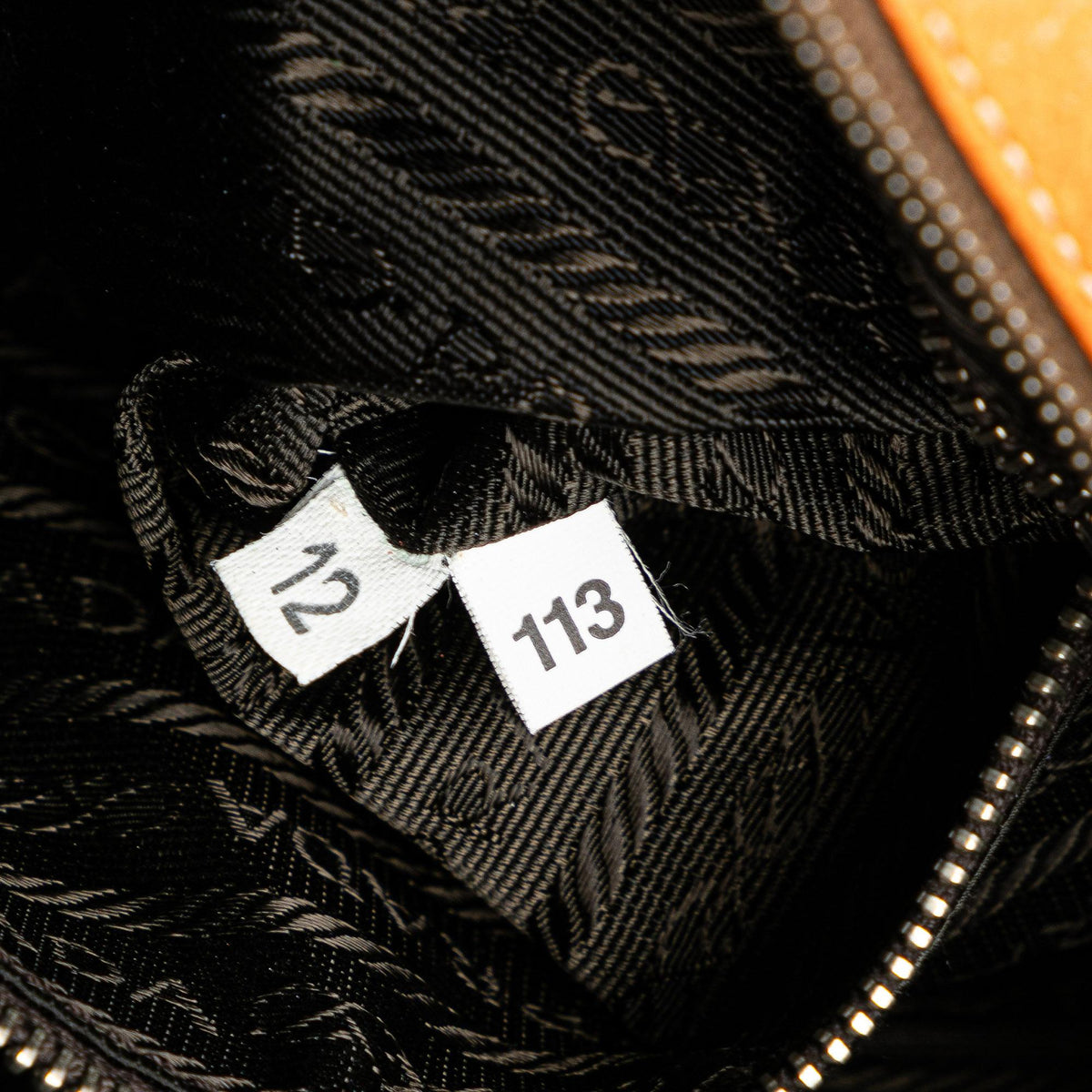 Prada Mini Cinghiale Satchel - Orange