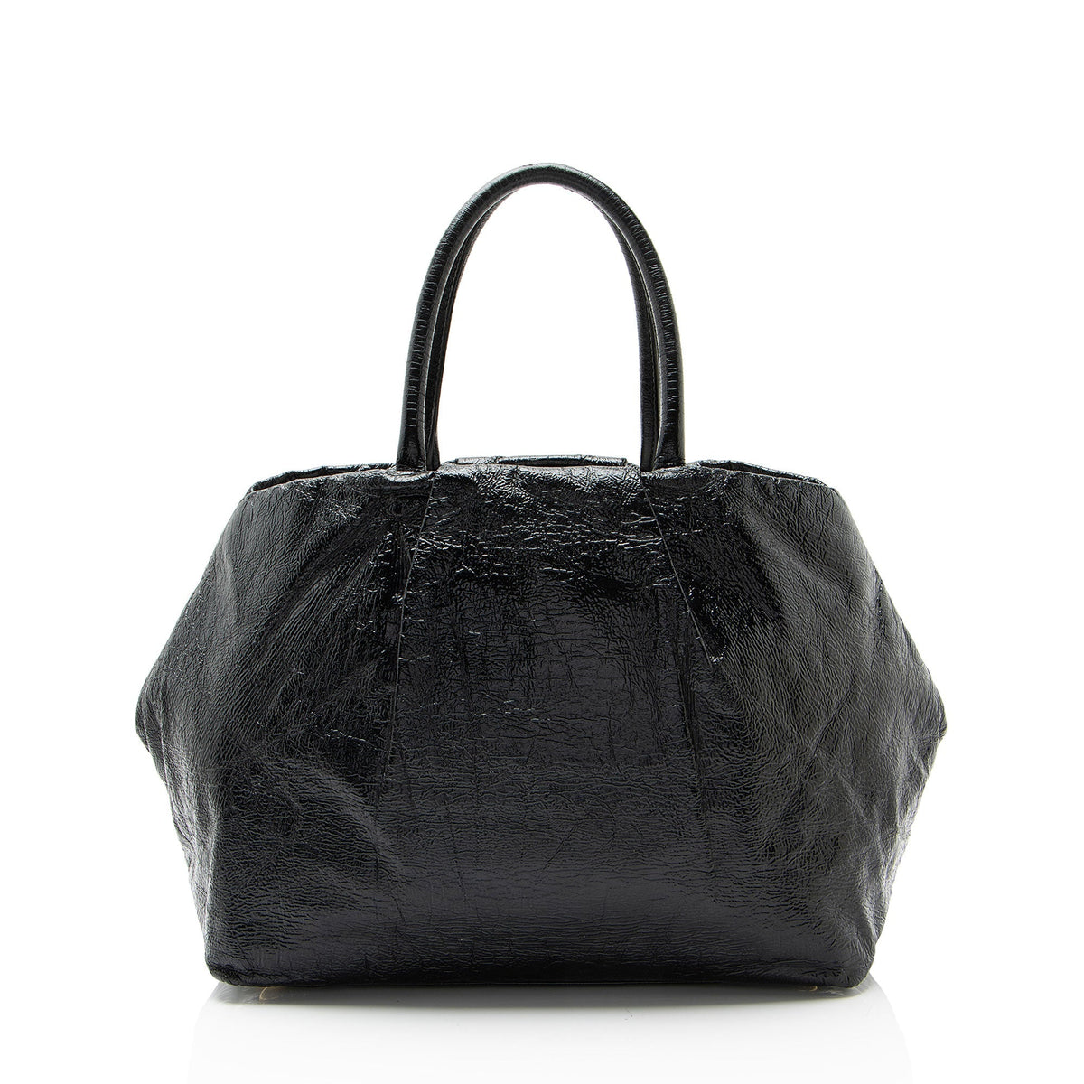 Prada Nappa Fiocco Bow Tote Bag - Black