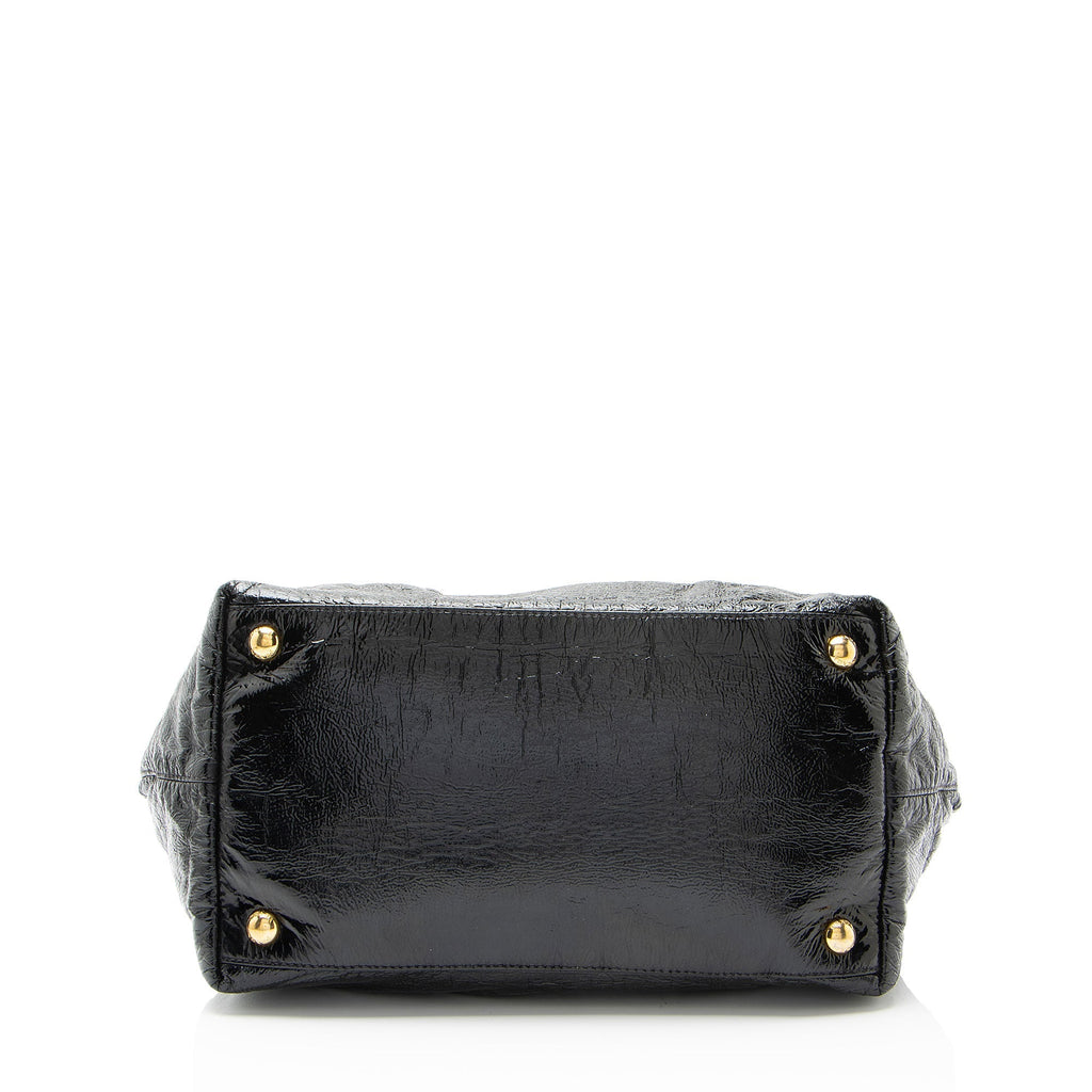 Prada Nappa Fiocco Bow Tote Bag - Black