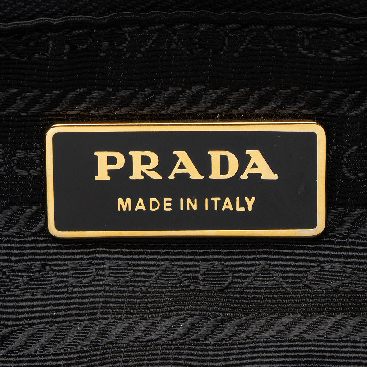 Prada Nappa Fiocco Bow Tote Bag - Black