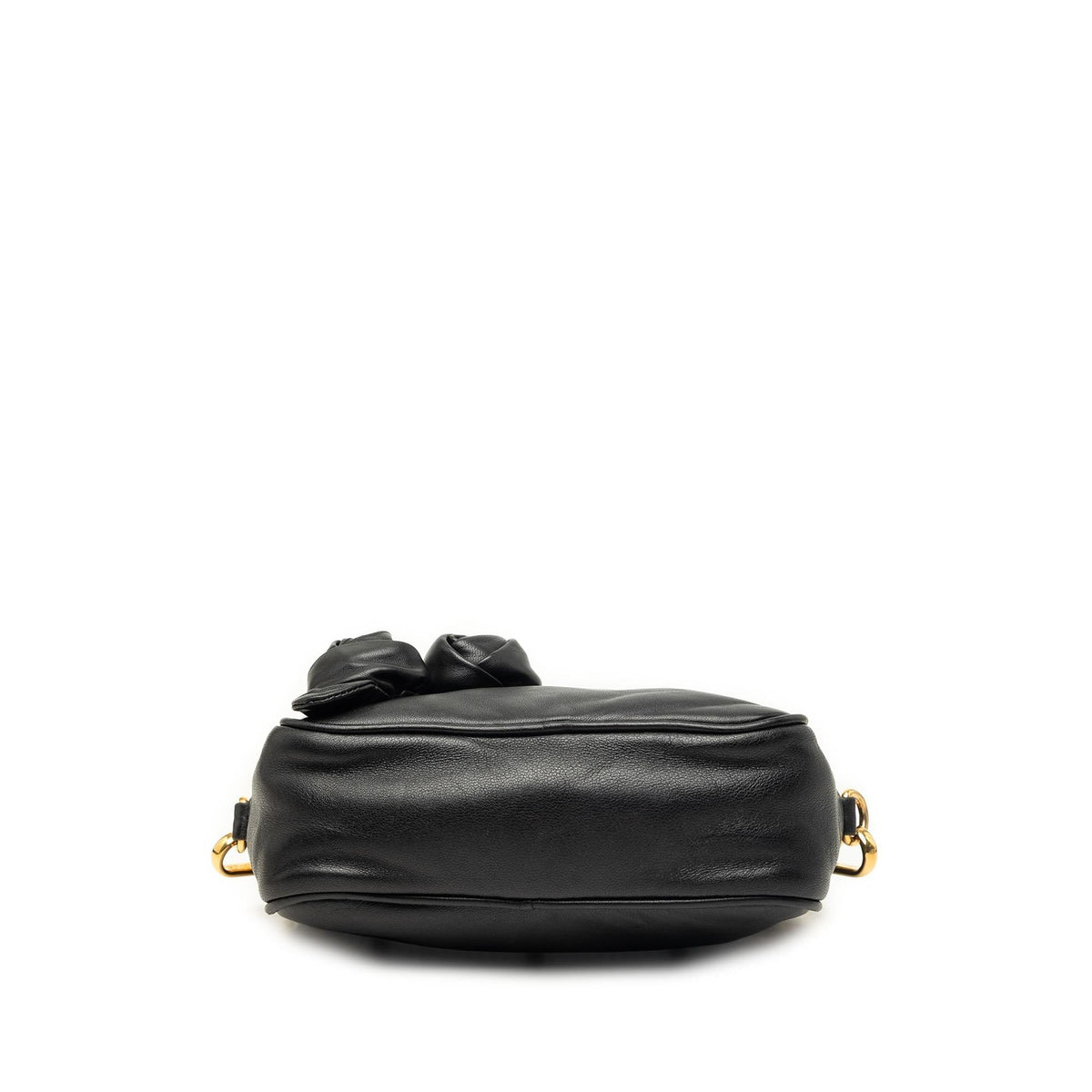 Prada Nappa Rosette Crossbody Bag - Black