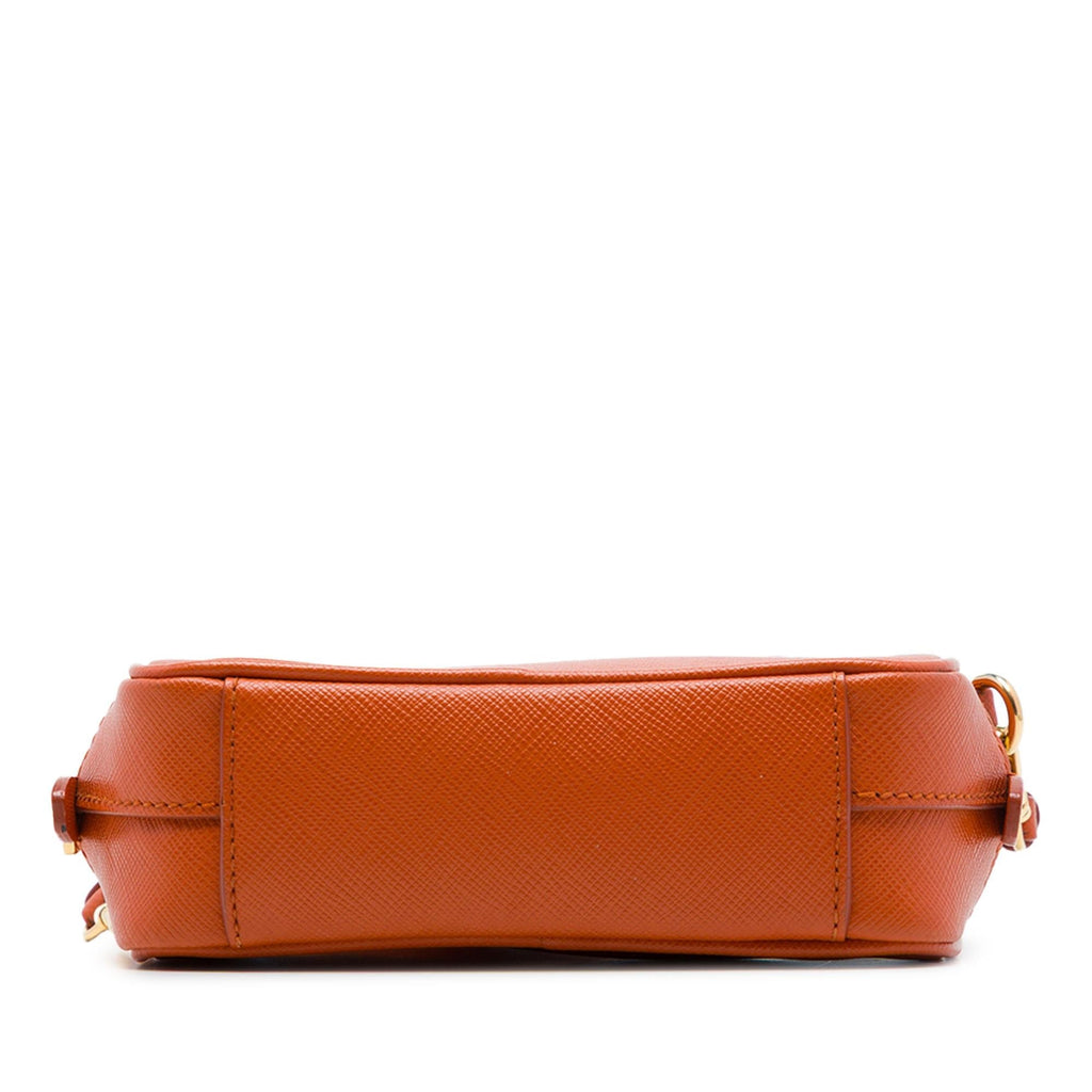 Prada Saffiano Camera Bag - Orange