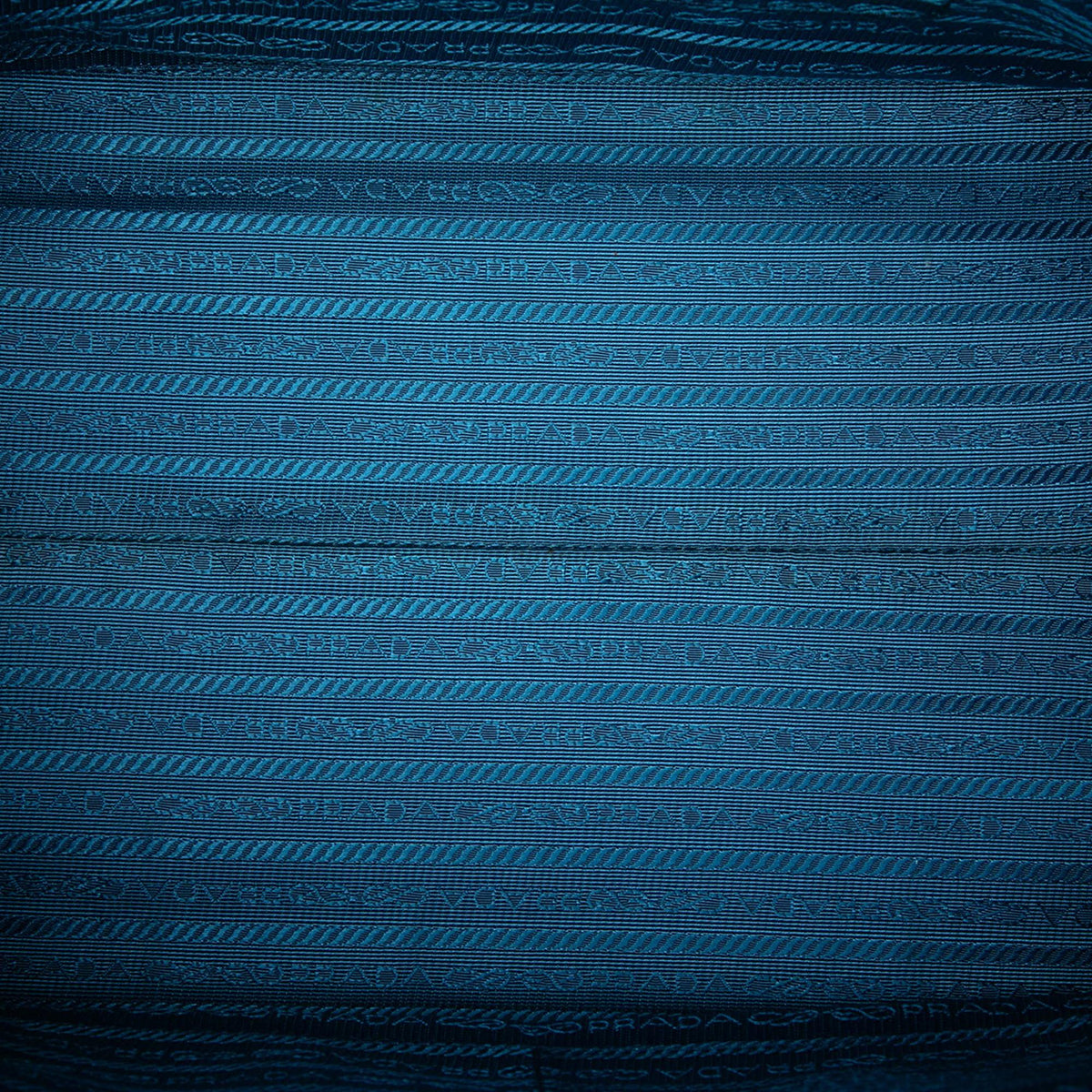 Prada Saffiano Lux Shopping Tote Bag - Blue