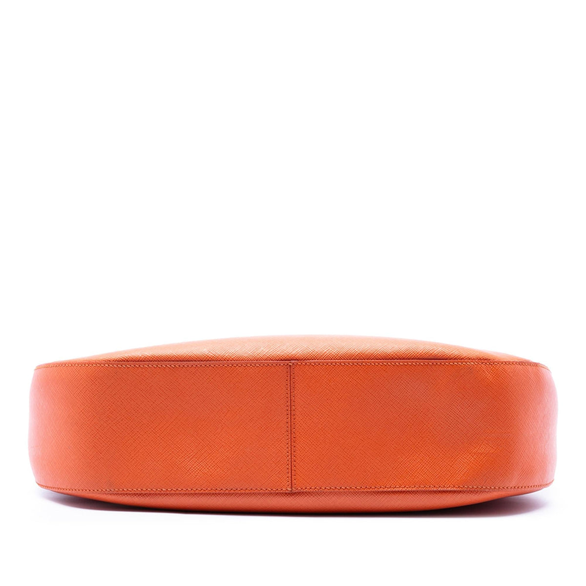 Prada Saffiano Lux Shoulder Bag - Orange